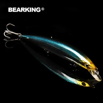 Bearking 1BUC Pește Pescuit Nada cu Laser Greu Momeală Artificială Ochii 3D 12.9 cm 14.8 g Pescuit Momeli Crankbait Minnows 2386
