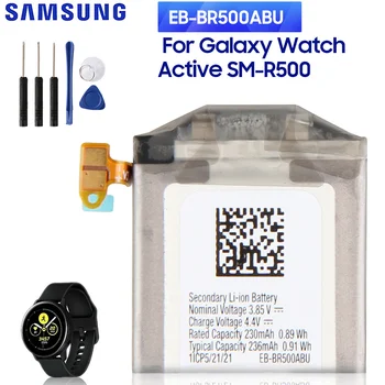 SAMSUNG Original Inlocuire Baterie de Ceas EB-BR500ABU Pentru Samsung Galaxy Watch Active SM-R500 236mAh Cu Instrumente 3071
